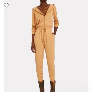 Intermix Beige Melody Terry Jumpsuit